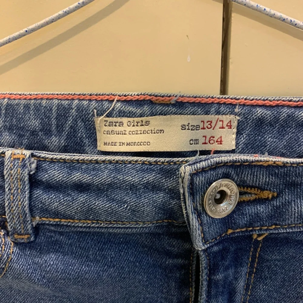 Zara Kids Slogan Jeans - Picture 2 of 5